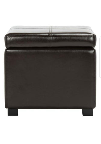 Safavieh Lily Brown Storage Ottoman