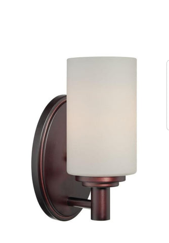 Thomas Lighting Pittman 1-Light Sienna Bronze Sconce