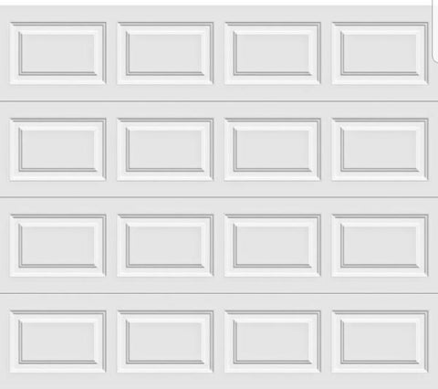 Clopay Classic Collection 8 ft. x 7 ft. 6.5 R-Value Insulated White Garage Door