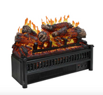 Pleasant Hearth Electric Fireplace Log Set with LED Glowing Ember Bed