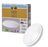 12 in. White Round; 12" White Square LED Flush Mount Ceiling Light