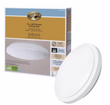 12 in. White Round; 12" White Square LED Flush Mount Ceiling Light