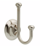 Delta Porter Double Towel Hook in Brushed Nickel