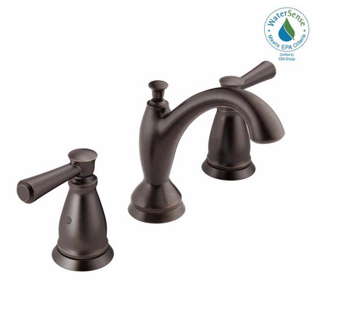 Delta Linden 8 in. Widespread 2-Handle Bathroom Faucet in Venetian Bronze