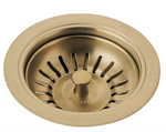 Delta 4-1/2 in. Kitchen Sink Flange and Strainer in Champagne Bronze